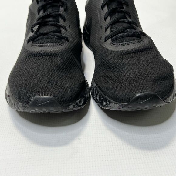 Nike Men's Revolution 5 BQ3204-001 Black Low Top Sneaker Shoes Size 12 - Picture 13 of 14